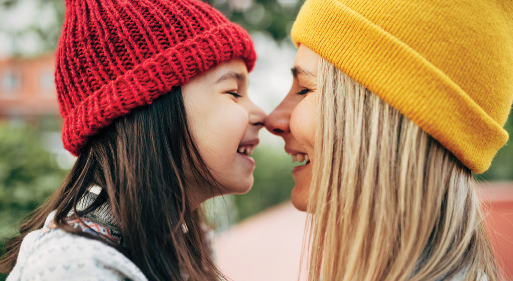 picture of a mother and her daughter